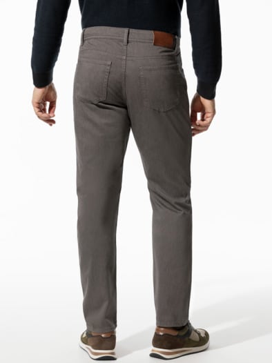 Bicolor Five-Pocket Supersoft Taupe