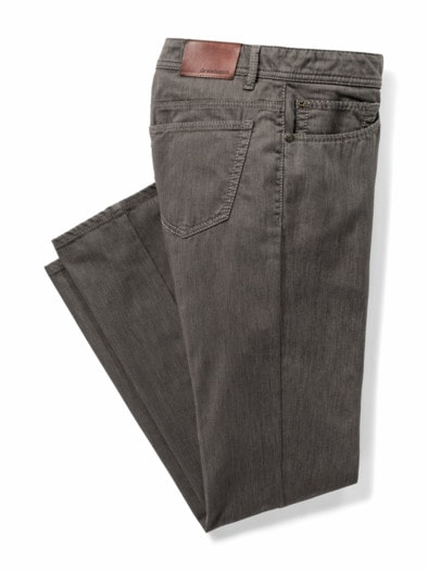 Bicolor Five-Pocket Supersoft Taupe