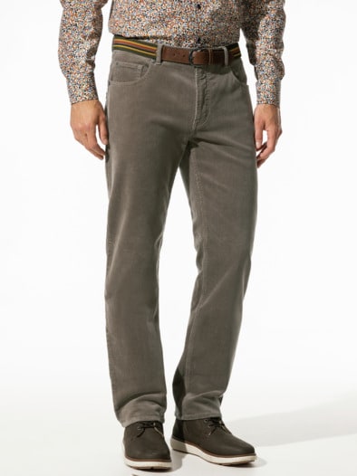 Gürtel-Cord Five-Pocket Taupe