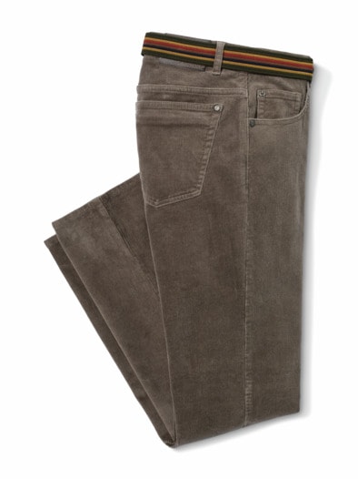 Gürtel-Cord Five-Pocket Taupe