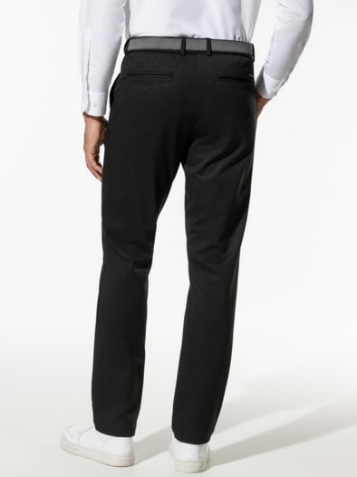 Extraglatt-Travelhose Schwarz