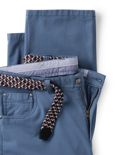 Extraglatt-Stretchbund Five Pocket Royalblau