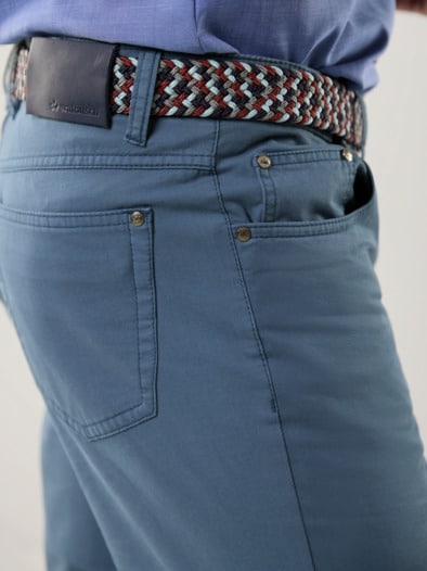 Extraglatt-Stretchbund Five Pocket Royalblau