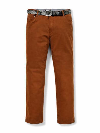 Extraglatt-Stretchbund Five Pocket Zimt