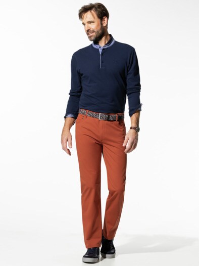 Extraglatt-Stretchbund Five Pocket Terra