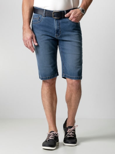 Ultralight Bermudas Jeans 2.0 Mid Blue