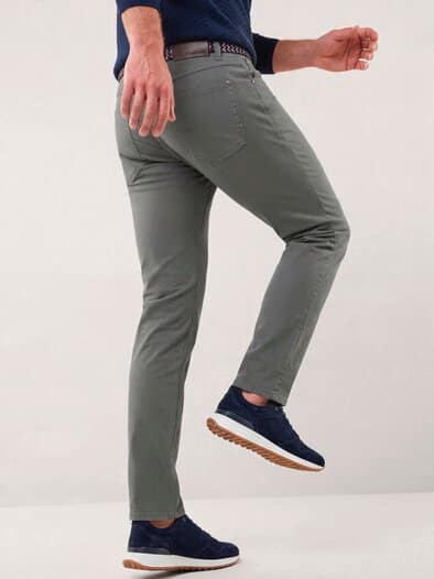 Extraglatt-Stretchbund Five Pocket Grau