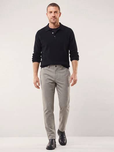 Premium Sport-Flanell Hose Sand