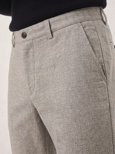 Premium Sport-Flanell Hose Sand