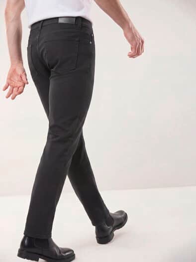 Wärmende Five Pocket Schwarz