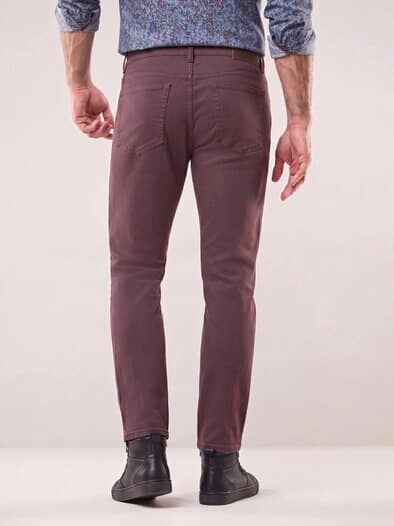 Wärmende Five Pocket Bordeaux