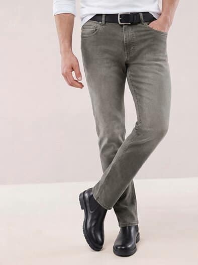Husky-Jeans Five Pocket Braun