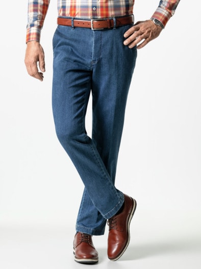 Jogger-Jeans Chino Mid Blue