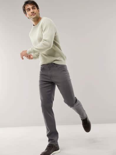 Ganzjahres Five-Pocket Oliv