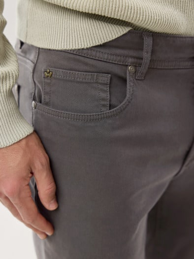 Ganzjahres Five-Pocket Oliv