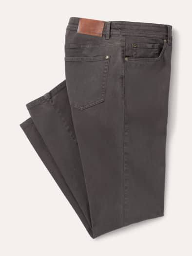 Ganzjahres Five-Pocket Oliv
