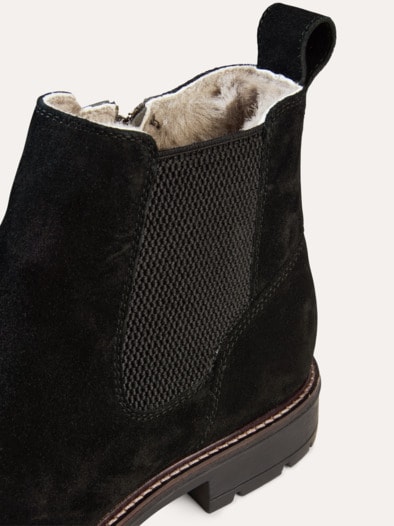 Lammfell Chealsea Schwarz