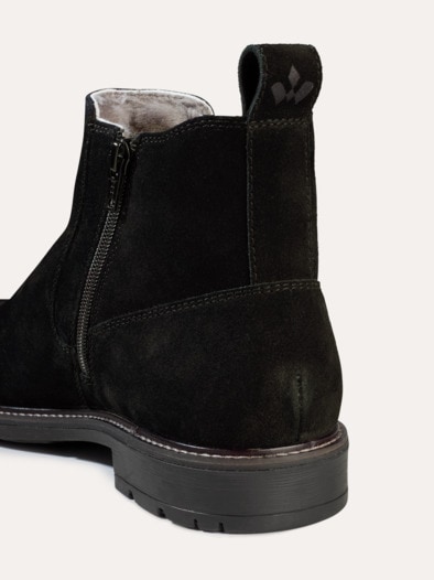 Lammfell Chealsea Schwarz