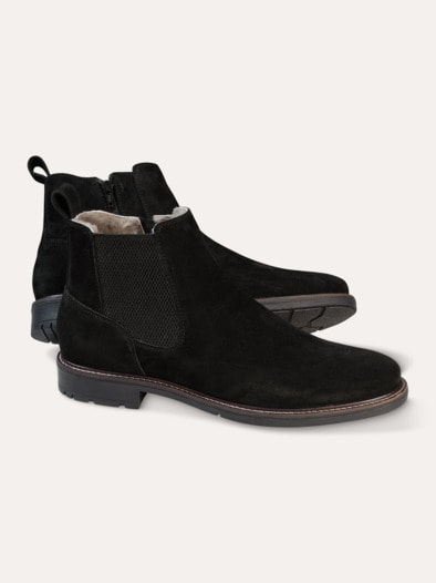 Lammfell Chealsea Schwarz