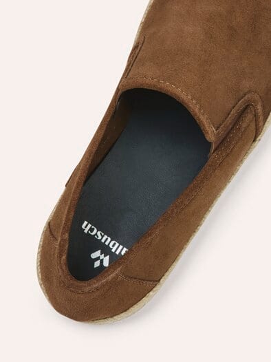 Espadrilles Haselnuss