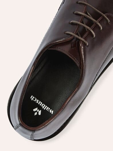 Leder Derby Braun