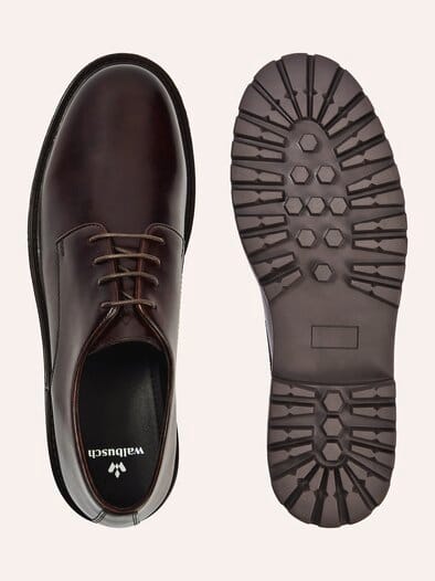 Leder Derby Braun