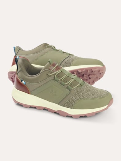 Materialmix Sneaker Mühelos Khaki