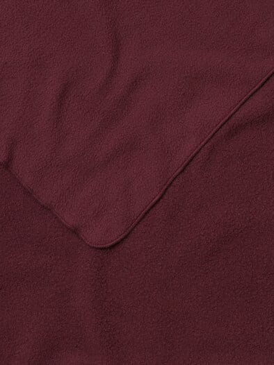 Fleece-Schal Merlot