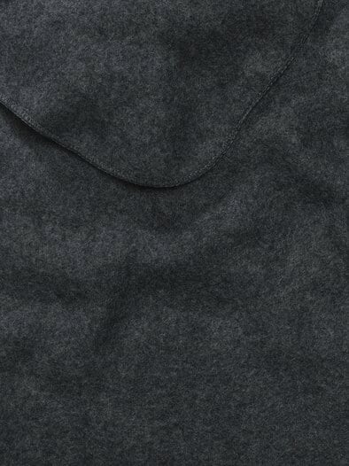 Fleece-Schal Grau Meliert