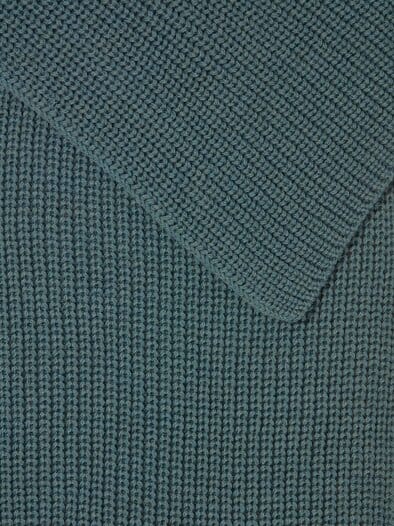 Merino-Schal Petrol
