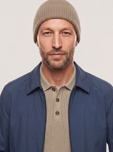 Cashmere Mütze Beige