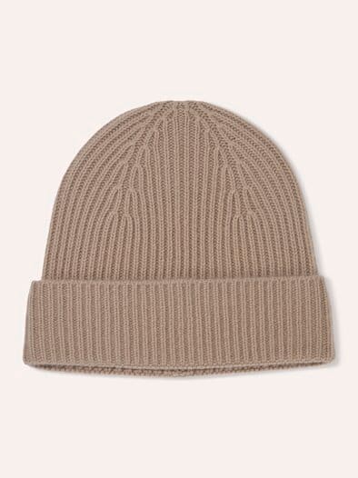 Cashmere Mütze Beige