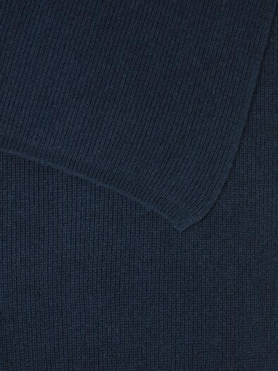 Cashmere Schal Navy