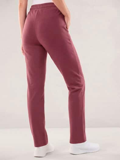 Baumwollstretch Hose Merlot