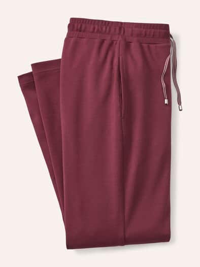 Baumwollstretch Hose Merlot