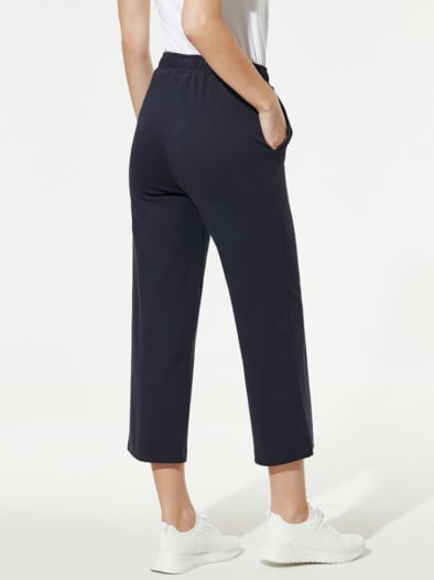 Baumwollstretch Culotte Marine