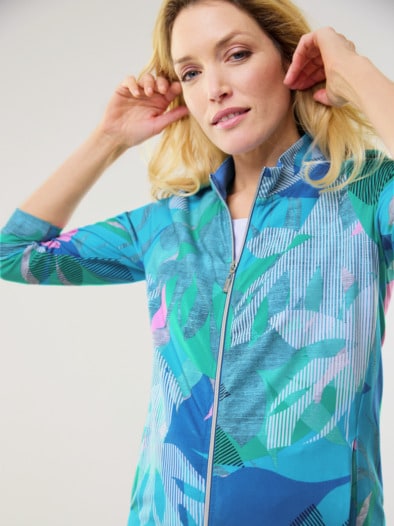 Freizeitjacke Sommerleicht Multicolor