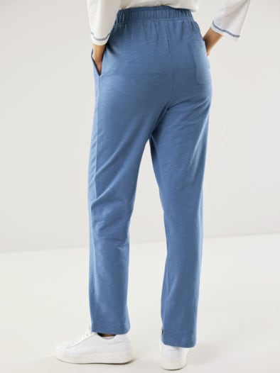 Freizeithose Leicht&Luftig Rauchblau