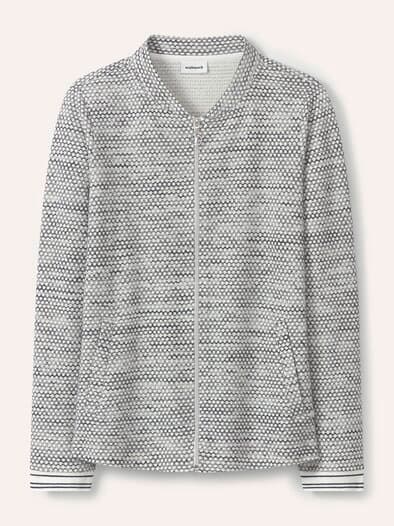 Struktur Jersey Jacke Marine