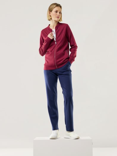 Jersey Jacke Active Wool Rumbarot