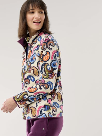 Freizeitjacke Thermo-Fleece Paisley