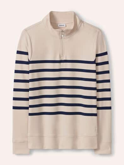 Baumwollstretch Troyer Creme