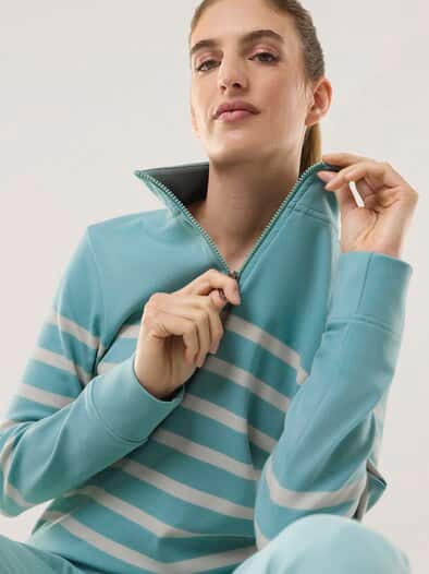 Baumwollstretch Troyer Gletschergrün