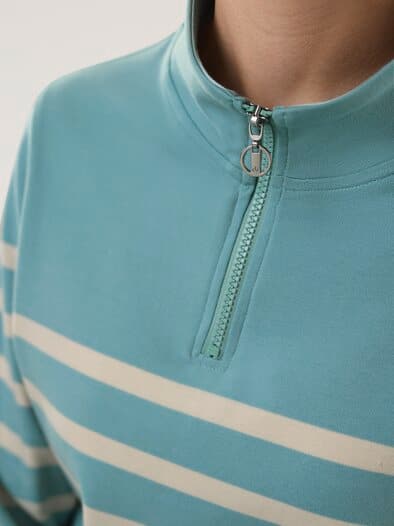 Baumwollstretch Troyer Gletschergrün