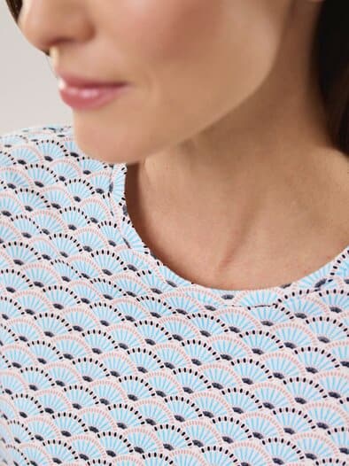 Schlafshirt Everynight Rosenholz Ornam