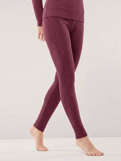 Thermo-Hose Lang Bordeaux gestr.