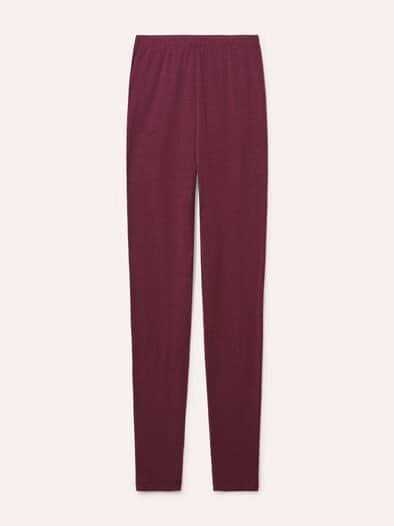 Thermo-Hose Lang Bordeaux gestr.