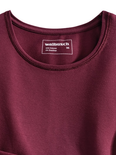 Viskose-Shirt Langarm Barolo