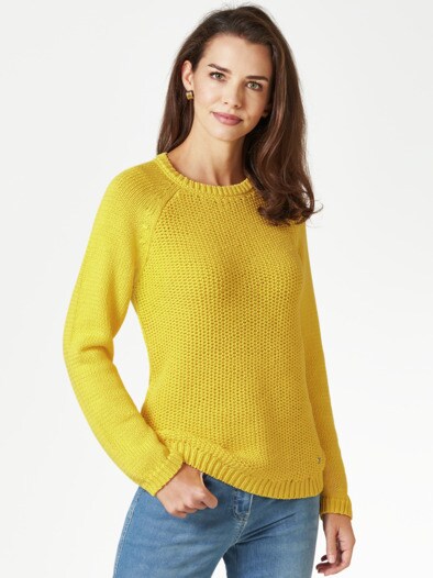 Bändchengarn-Pullover Frontstruktur Bändchengarn-Pullover Frontstruktur