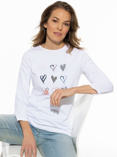 Baumwollshirt Lovestory Multicolor